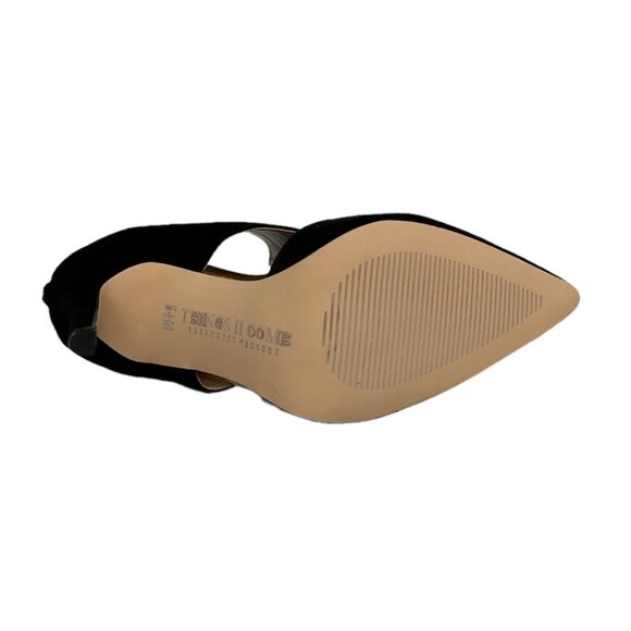 THINGS II COME JELYN Luxurious Dressy Shooties Stiletto Heels Boots Black - Picture 6 of 6